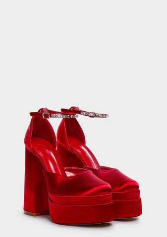 Ruby Wanna Be Me Platform Heels