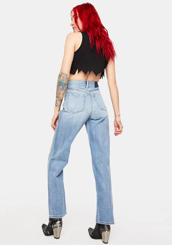 Tease Sundaze High Rise Dad Jeans