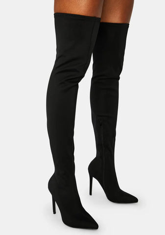 Off Duty Diva Thigh High Boots