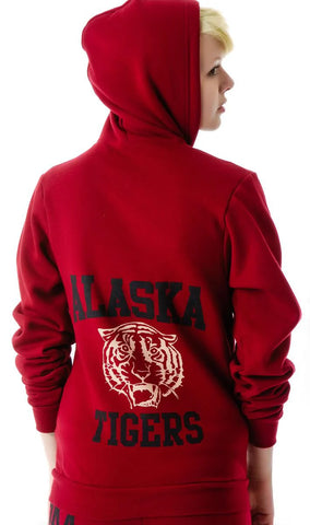 Tiger Zip-Up Sweatshirt