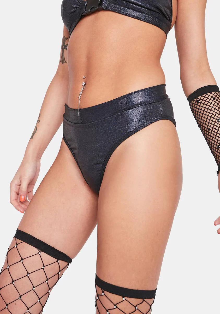 Black Sparkle Bootylicious Bottoms