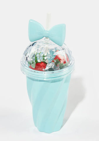 Periwinkle Cute As A Bow Tumbler Cup