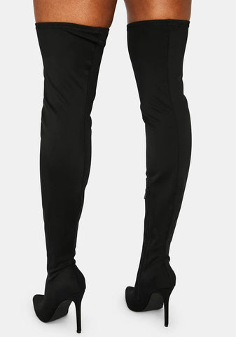 Off Duty Diva Thigh High Boots