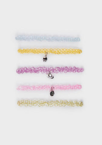 Stunning Nebula Choker Set