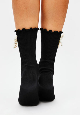 Ur My Treasure Lettuce Edge Socks