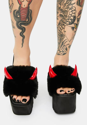 Fight My Demons Devil Horn Slides