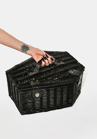 Dig Your Grave Picnic Basket