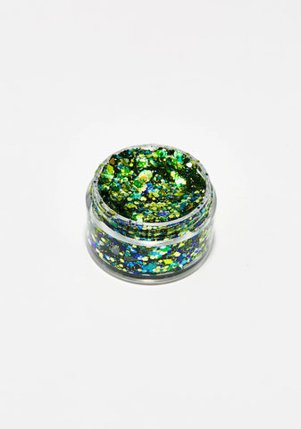 Green Dragon Glitter Gel