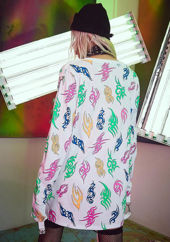 On Your Mark Long Sleeve Tee