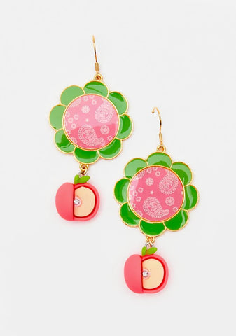 Slice Of Sweetness Drop Earrings