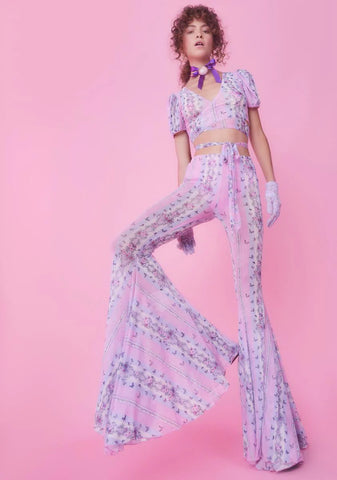 Queen Diaries Flare Pants