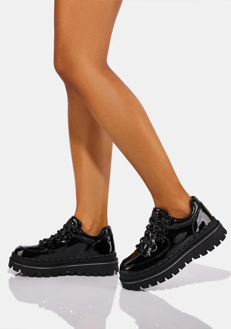 Black Jammers Cool Block Oxfords
