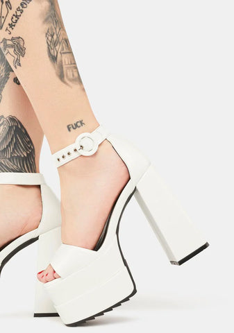 Just Coz Platform Sandals