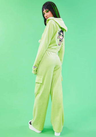 Ur Twisted Sister Velour Cargo Pants