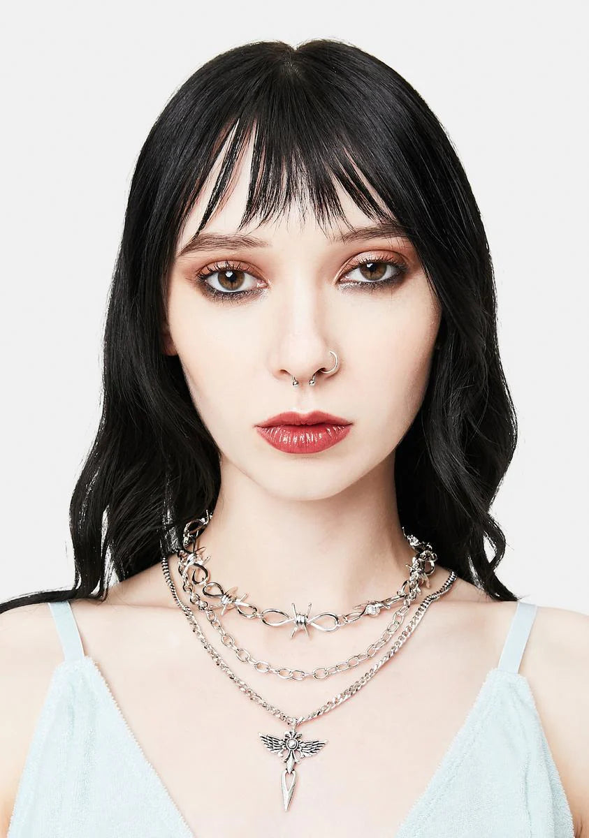 Angel Wings Chain Necklace
