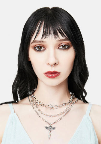 Angel Wings Chain Necklace