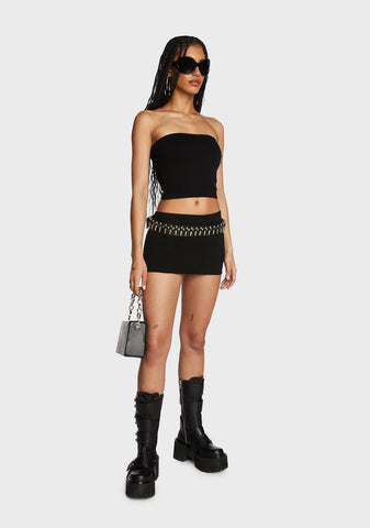 Aisha Low Rise Mini Skirt