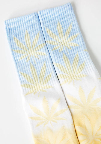 Fade Dye Plantlife Socks