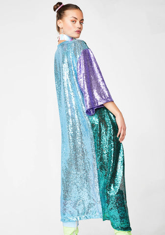 Sparkle Royalty Sequin Kimono