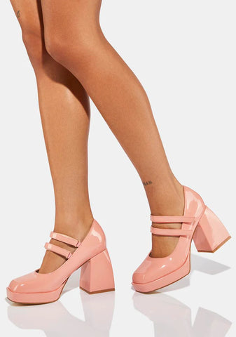 Diva You Show Off Block Heels