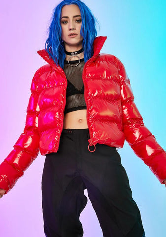 Hellbent Heart Puffer Jacket