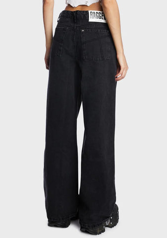 Charcoal Release Jeans