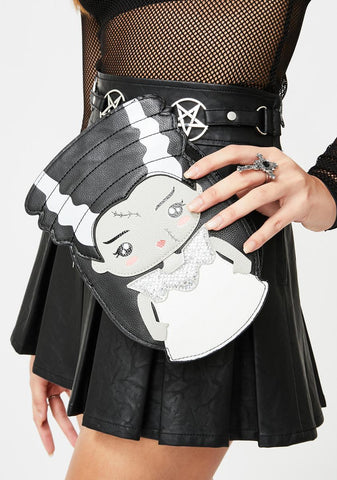 Mrs. Frankenstein Crossbody Bag