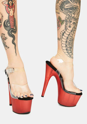 Night Moves Platform Heels