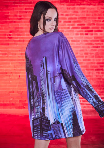 Concrete Jungle Oversized Graphic Tee