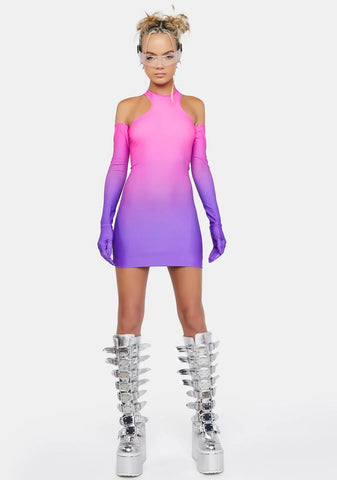 Sun Goes Down Mini Dress