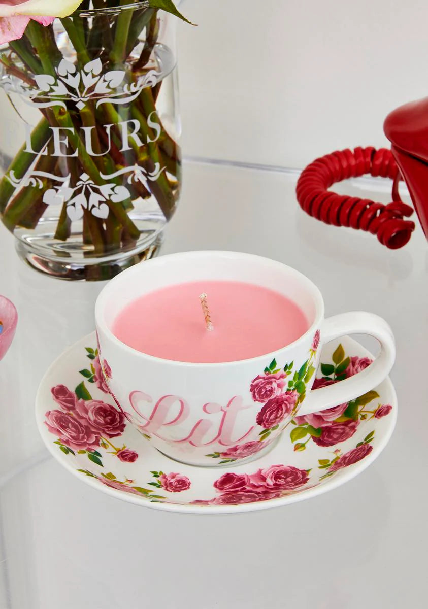 Afternoon Lit-Tea Candle