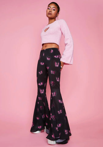 Night Pampered Pixie Butterfly Flares