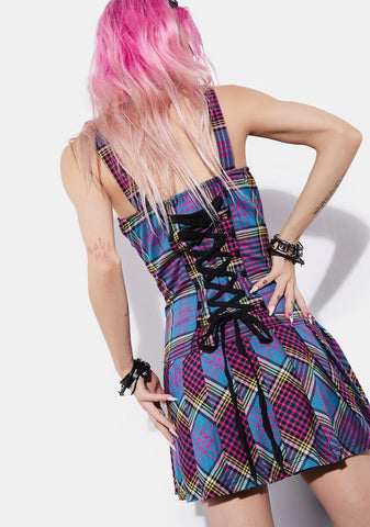 Risky Business Plaid Dress