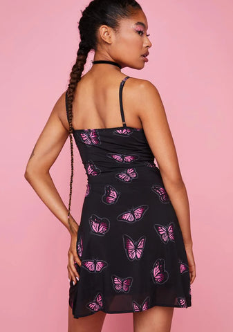 Night Pampered Pixie Butterfly Dress