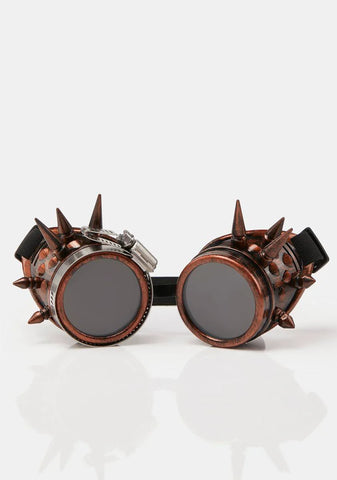 16X Loupe Copper Spiked Goggles