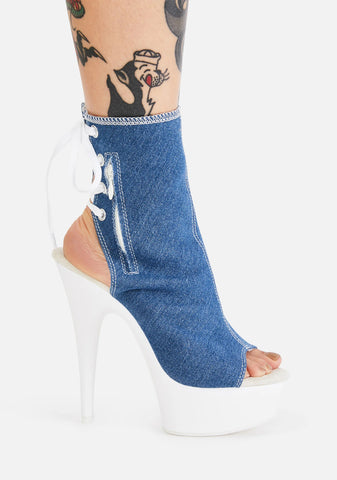 Slay The Scene Platform Heels