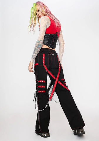 Midnight Dark Street Chain Pants