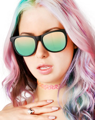 The Nudie Mag Sunglasses - Green