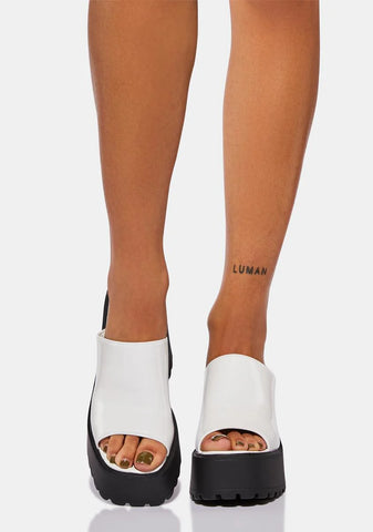 Quartz If I Can't Have You Platform Sandals
