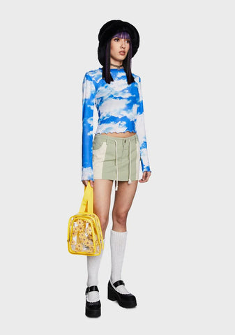 Heaven On Earth Mesh Top