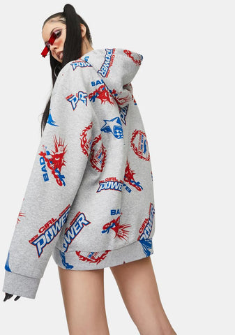 Sport Logo Graphic Hoodie