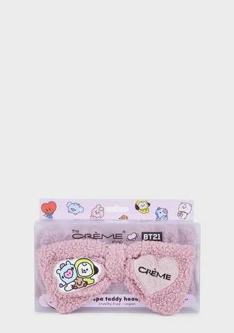 Lavender Fluff BT21 Spa Teddy Headyband