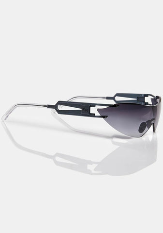 Purple Lzr Speqz Shield Sunglasses