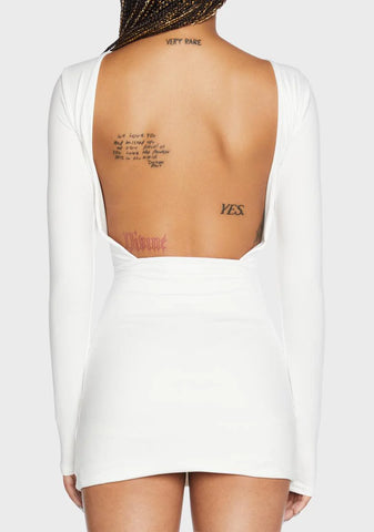 Catching Chills Mini Dress