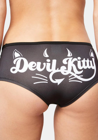 Devil Kitty Boyshort Panties