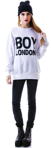 BOY London Pullover Sweater - Black