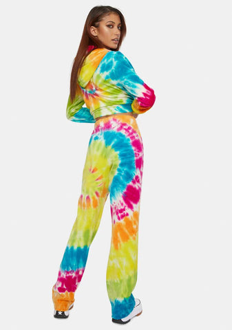 Spiral Combo Luxe Velour Sweatpants