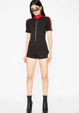 Keep Ya Guessin' Romper