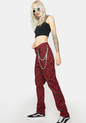 Lost In Love Checkered Pants