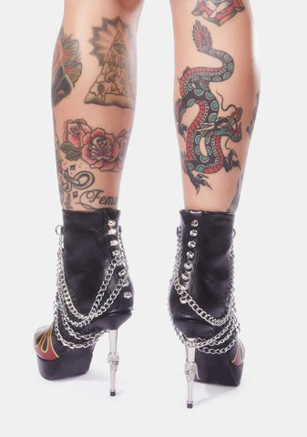 Burn Notice Chain Booties